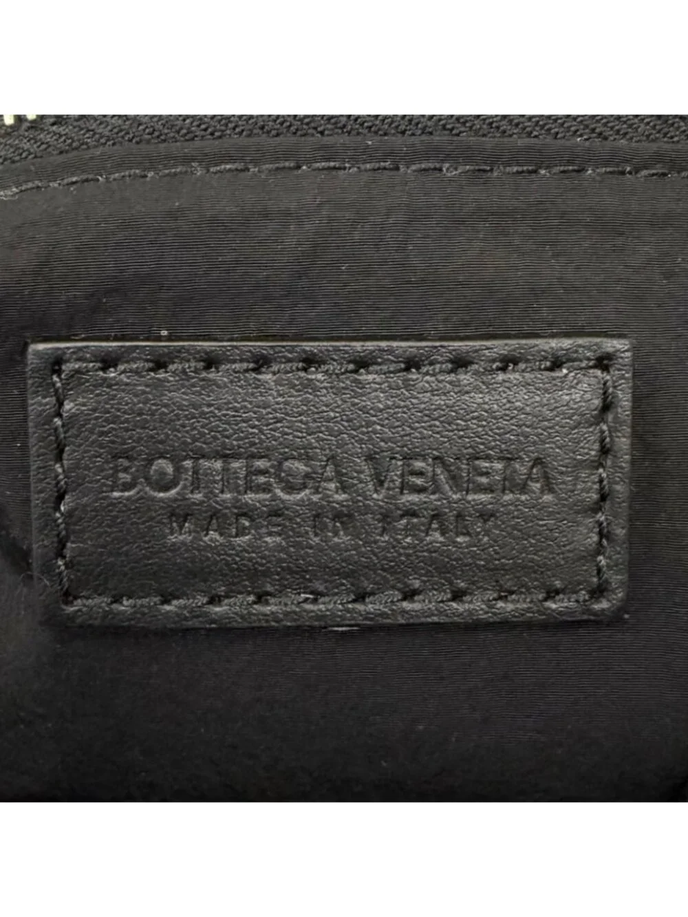 Bottega Veneta Padette Tech Cassette Intrecciato Handbag Black